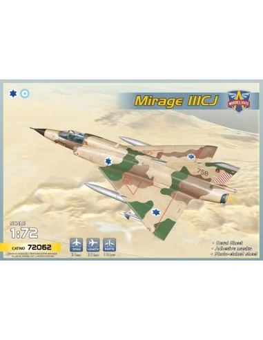 Mirage IIICJ Shahak fighter, 1/72 - ModelSvit MSVIT72062
