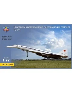 Tu-144 supersonic passenger airliner, 1/72 - ModelSvit MSVIT7203