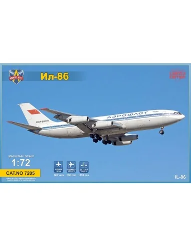 IL-86 wide-body airliner, 1/72 - ModelSvit MSVIT7205