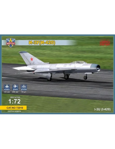 I-3U (I-420) Soviet interceptor, 1/72 - ModelSvit MSVIT72010