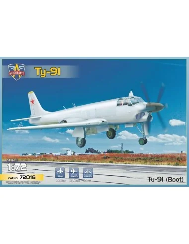 Tu-91 Boot naval attack aircraft, 1/72 - ModelSvit MSVIT72016