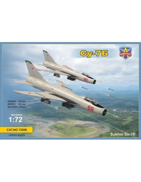 Su-7B strike aircraft, 1/72 - ModelSvit MSVIT72006