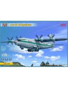 An-10 Ukraine turboprop airliner, 1/72 - ModelSvit MSVIT72008