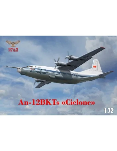 An-12 BKTs Cyclone research airplane, 1/72 - Sova-M SVM-72080