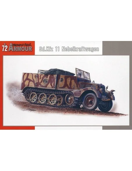 SdKfz 11/4 Nebelkraftwagen, 1/72 - Special Hobby 100-SA72004