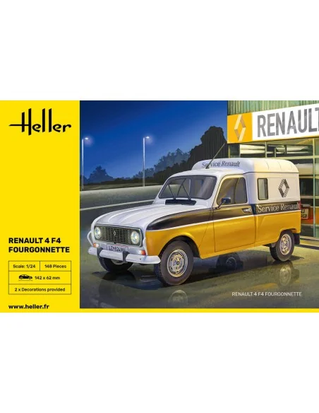 Renault 4 F4 Fourgonnette, 1/24 - Heller 82700