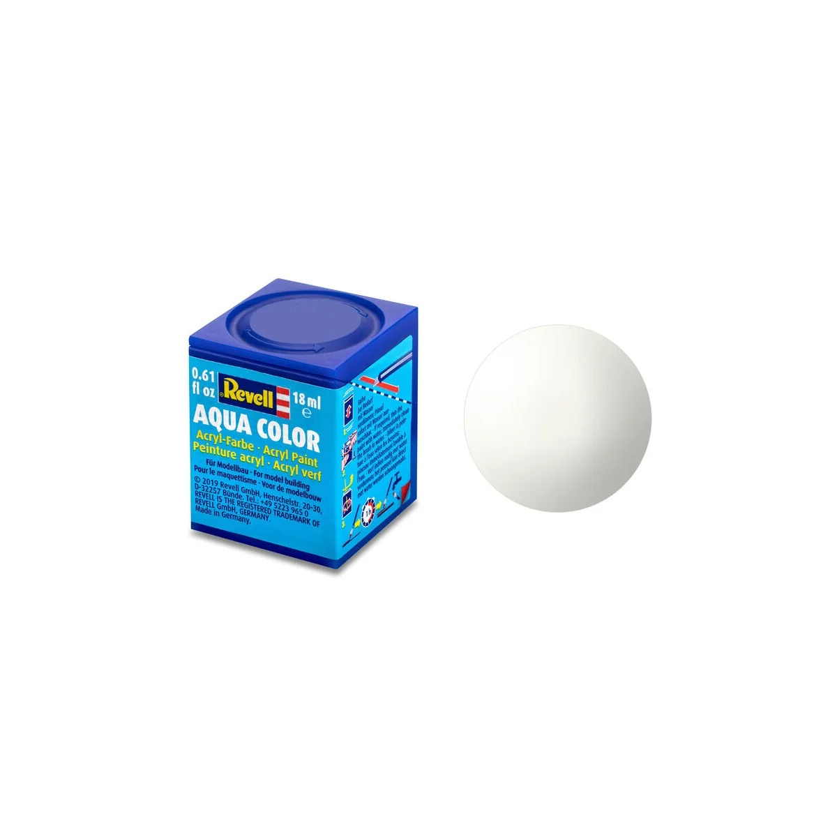 Aqua weiß, glänzend - Revell 36104 Aqua weiß, glänzend - Revell 36104