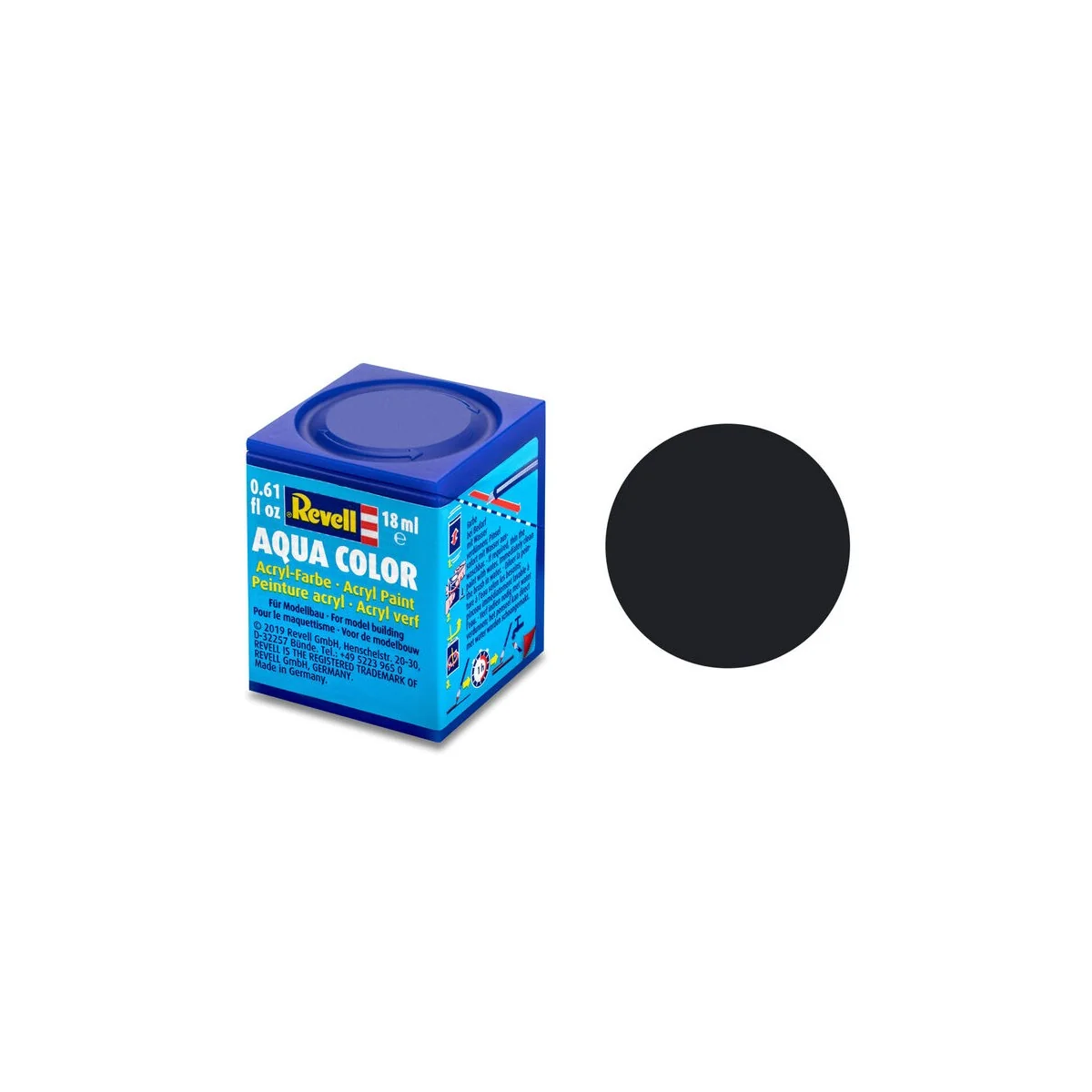 Aqua schwarz, matt - Revell 36108