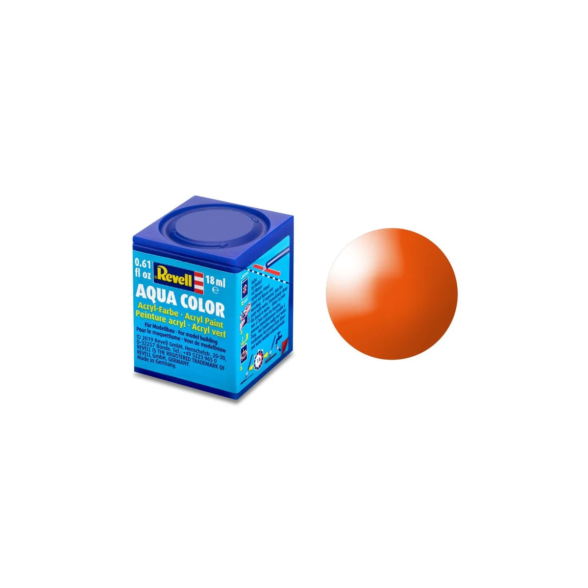 Aqua orange, glänzend - Revell 36130 Aqua orange, glänzend - Revell 36130
