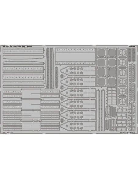 He 111 bomb bay for Revell, 1/32 - Eduard Accessories 32293