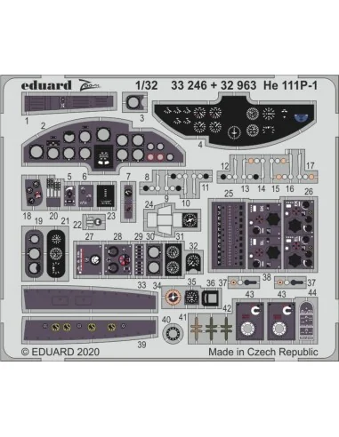 He 111P-1 for Revell, 1/32 - Eduard Accessories 33246