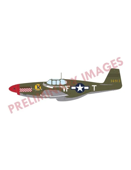 P-51B/C Mustang Birdcage canopy, 1/32 - Eduard Plastic Kits 932012