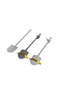 WWII German shovels PRINT, 1/48 - Eduard Accessories 635050