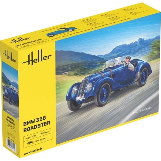 BMW 328 Roadster, 1/24 - Heller 80701