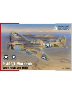 P-40F/L Warhawk 'Desert Hawks with Merlin', 1/72 - Special Hobby 10...