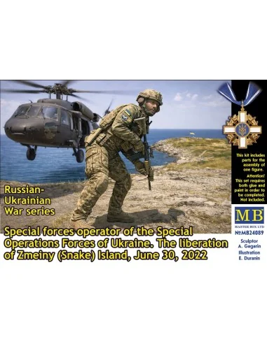 Russian-Ukrainian War series. Special forces operator of the Specia...