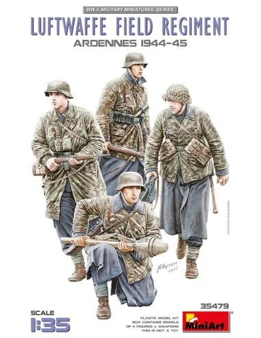 Luftwaffe Field Regiment. Ardennes 1944-45, 1/35 - MiniArt 35479