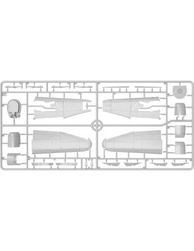 P-47M Thunderbolt. Dorsal Fin. Advanced Kit, 1/48 - MiniArt 48042