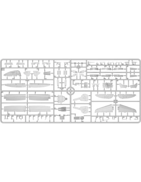 P-47M Thunderbolt. Dorsal Fin. Advanced Kit, 1/48 - MiniArt 48042