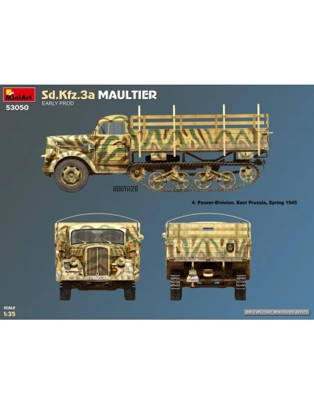 Sd.Kfz.3a Maultier. Early Prod, 1/35 - MiniArt 53050
