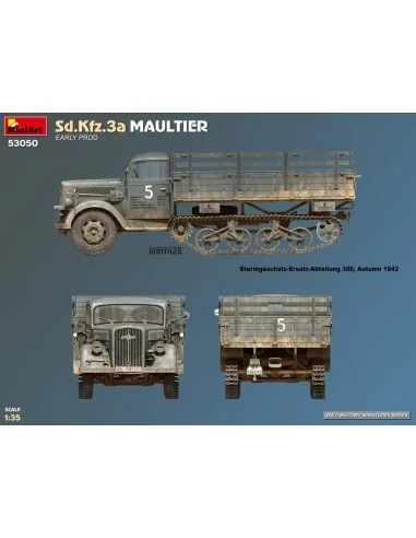Sd.Kfz.3a Maultier. Early Prod, 1/35 - MiniArt 53050