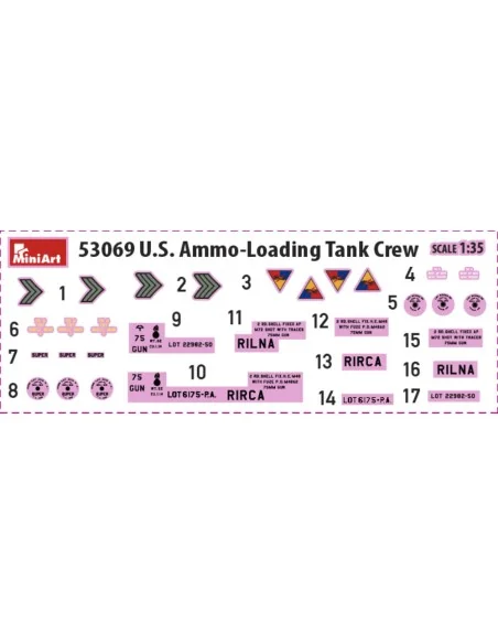 U.S. Ammo-Loading Tank Crew. 2nd Edition, 1/35 - MiniArt 53069