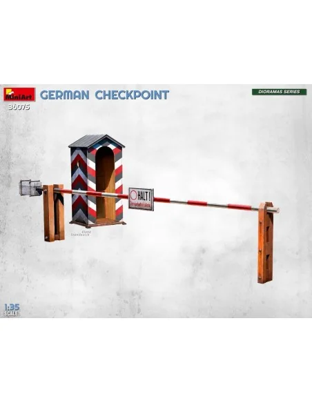 German Checkpoint. 3t Cargo Truck 3, 6-36S & Kfz.1 Type 170VK w/ Fe...
