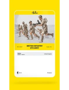 Britische Infanterie 8. Armee, 1/72 - Heller 49609 2