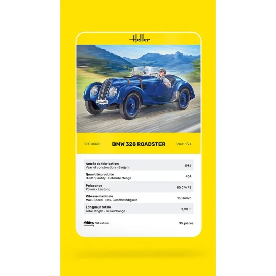 BMW 328 Roadster - Heller 80701