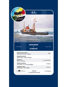 STARTER KIT Twin Set Jean Bart + Utrecht, 1/200 - Heller 55602