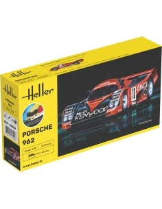 STARTER KIT Porsche 962, 1/43 - Heller 56109