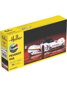 STARTER KIT Peugeot 905, 1/43 - Heller 56110 2