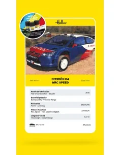 STARTER KIT Citroën C4 WRC Speed, 1/43 - Heller 56117