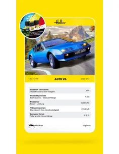 STARTER KIT Alpine A310, 1/43 - Heller 56146