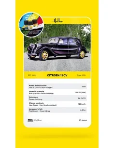 STARTER KIT Citroen 11 CV, 1/43 - Heller 56159