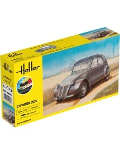 STARTER KIT Citroen 2 CV, 1/43 - Heller 56175