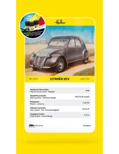 STARTER KIT Citroen 2 CV, 1/43 - Heller 56175 2