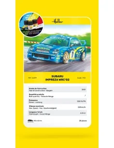 STARTER KIT Impreza WRC'02, 1/43 - Heller 56199 2