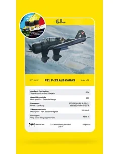 STARTER KIT PZL 23 Karas, 1/72 - Heller 56247 2