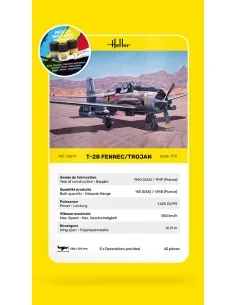 STARTER KIT T-28 Fennec / Trojan, 1/72 - Heller 56279