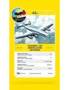 STARTER KIT L-749 Constellation A.F., 1/72 - Heller 56310 2