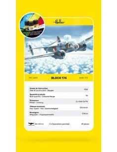 STARTER KIT Bloch 174, 1/72 - Heller 56312