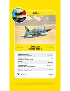STARTER KIT Mirage 2000 N, 1/72 - Heller 56321