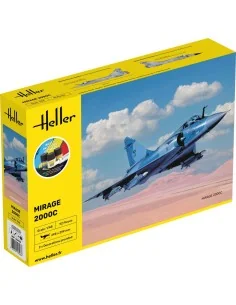 STARTER KIT Mirage 2000 C, 1/48 - Heller 56426
