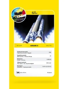 STARTER KIT Ariane 5, 1/125 - Heller 56441 2