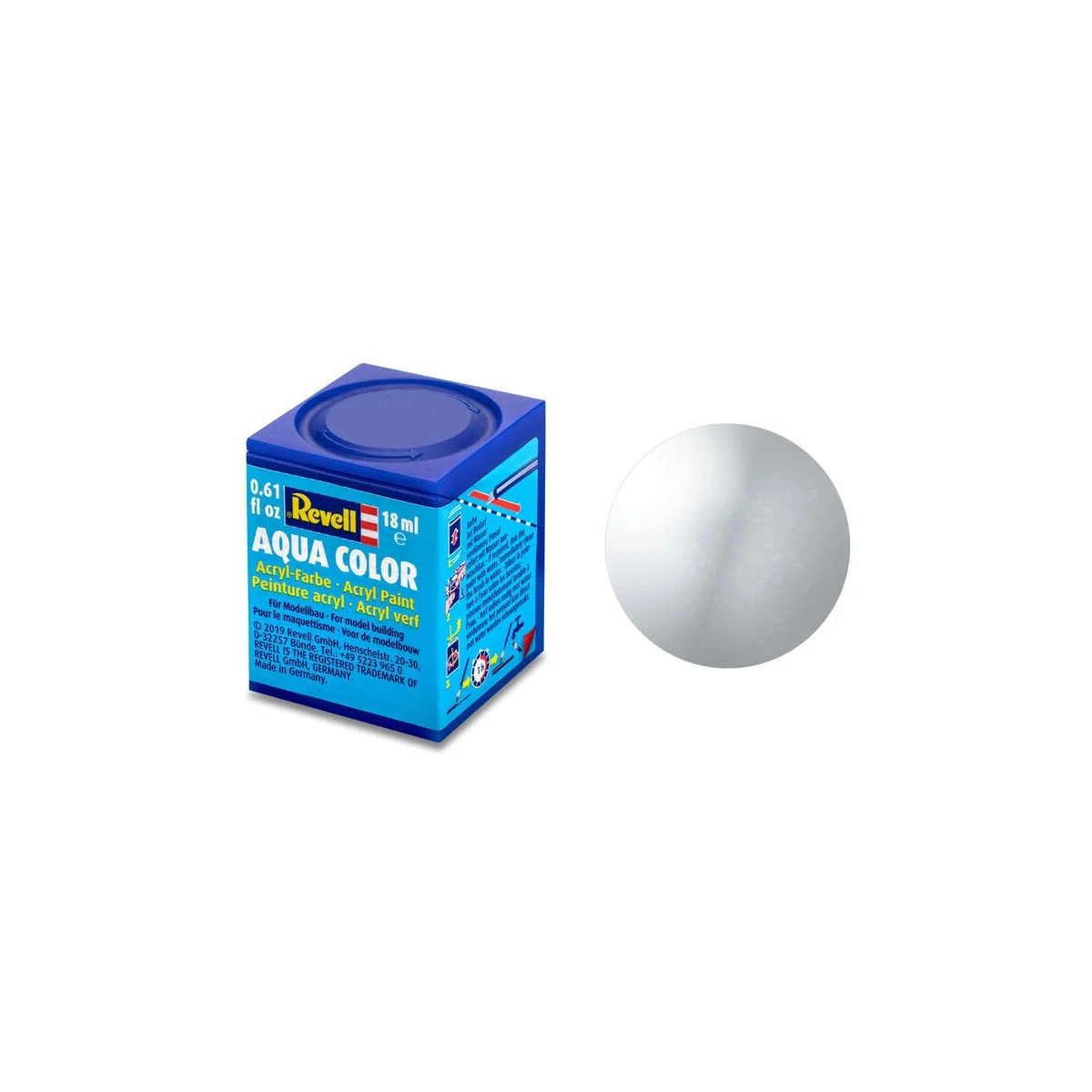 Aqua aluminium, metallic - Revell 36199 Aqua aluminium, metallic - Revell 36199