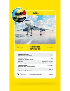 STARTER KIT Concorde AF, 1/72 - Heller 56469