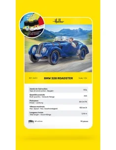 STARTER KIT BMW 328 Roadster, 1/24 - Heller 56701