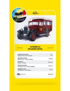 STARTER KIT Citroen C4 "Splendid Hotel", 1/24 - Heller 56713