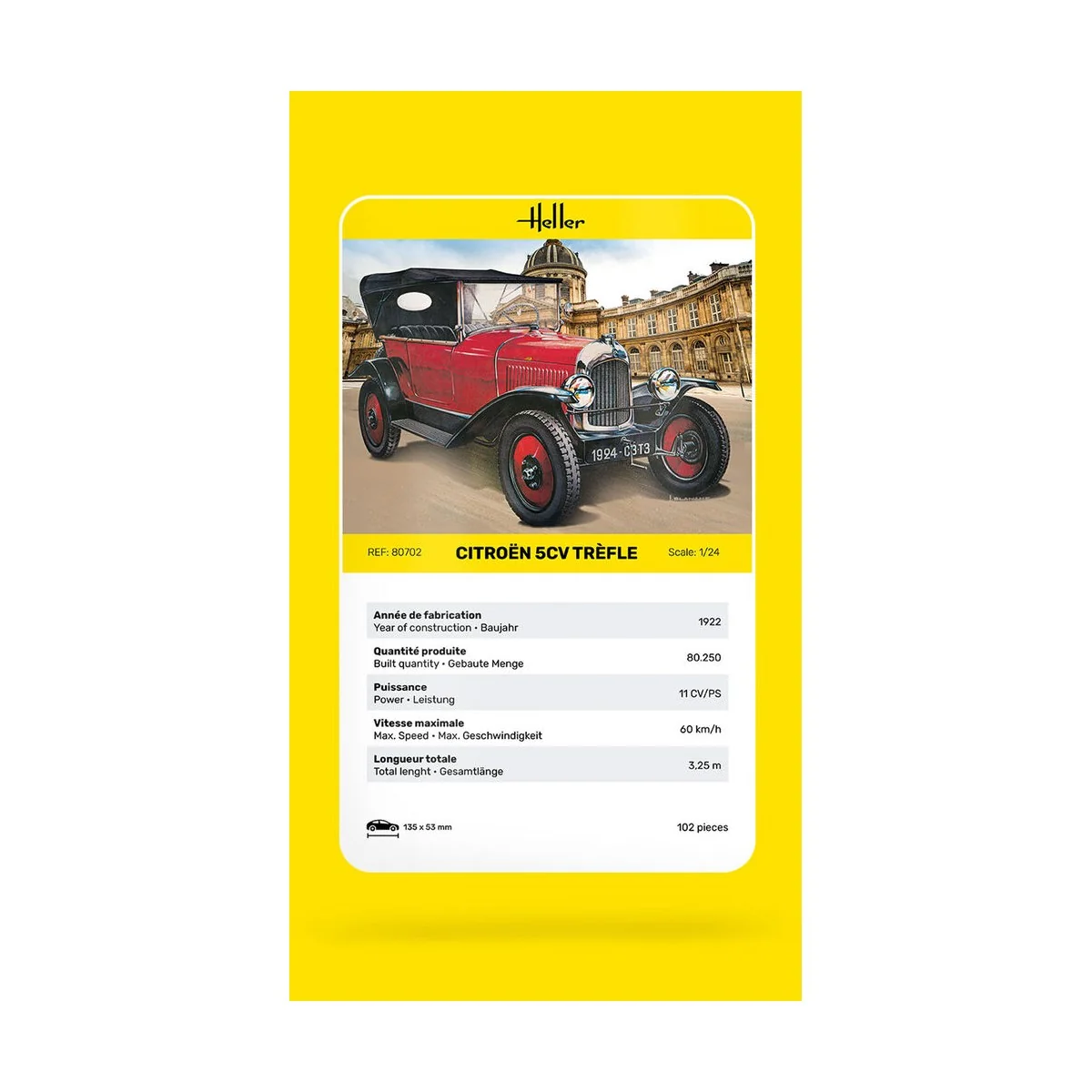 Citroen Trefle - Heller 80702